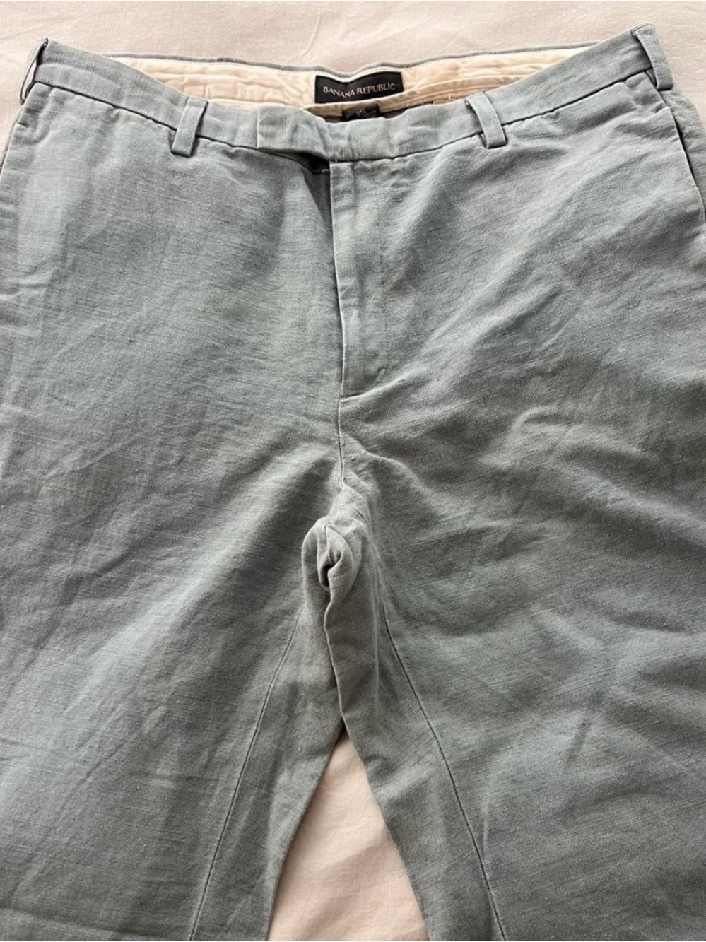 Vintage Banana Republic Men's Light Gray pants